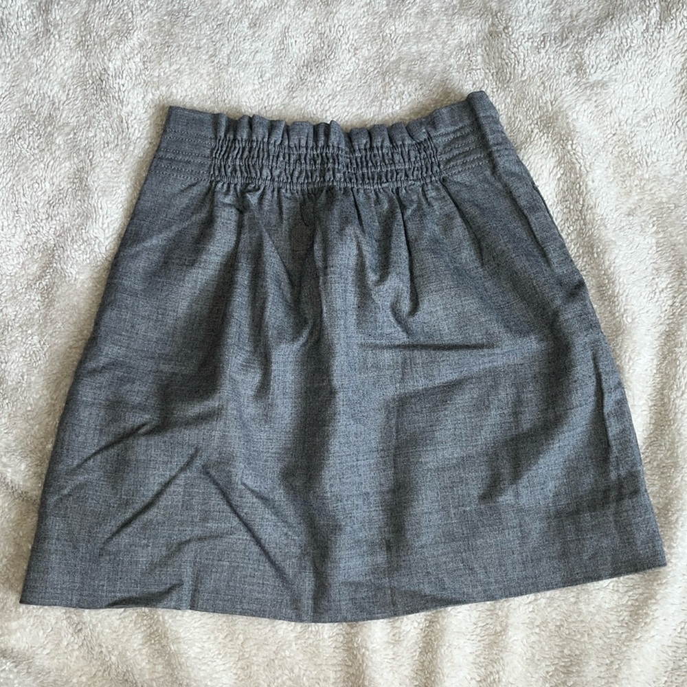 Jcrew Wool Blend Skirt